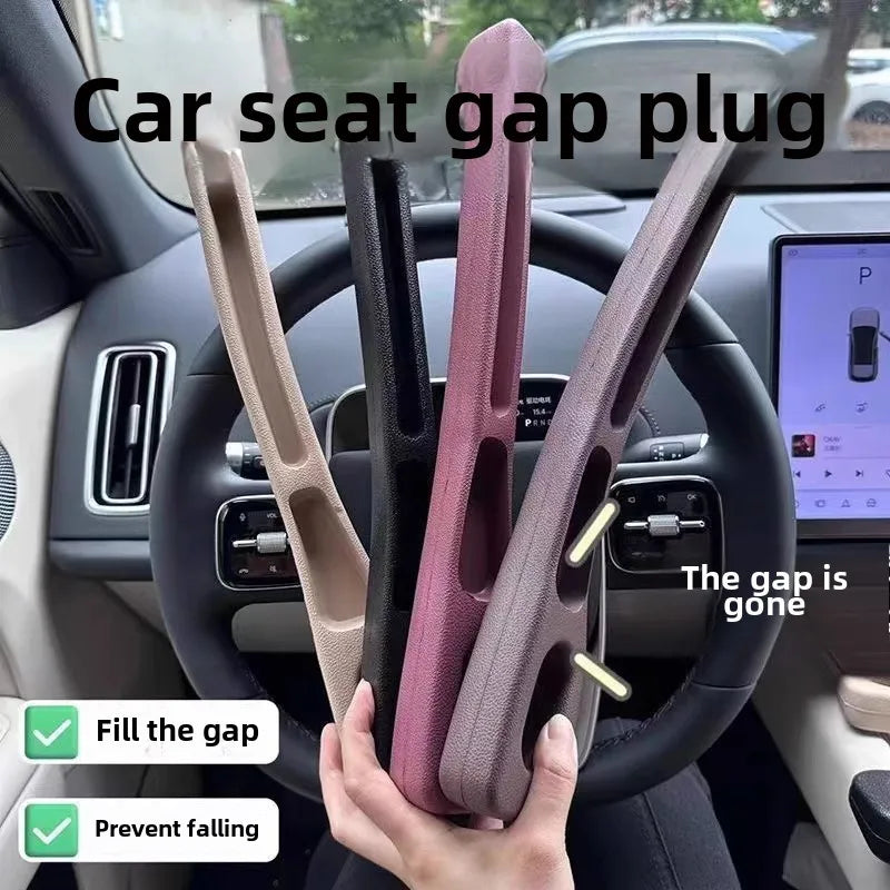 Black/Red/Brown/Apricot New EVA Filler Strip Car Seat Gap Filler Strip Leak-proof Anti-Drop Plug Tools Sealing Strip Accessories
