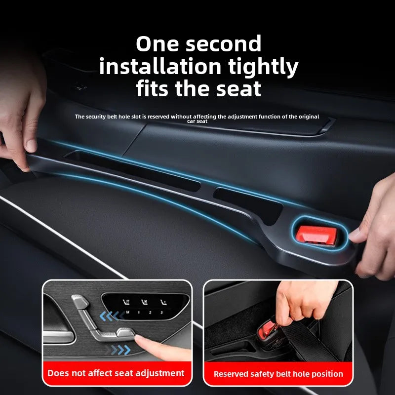 Black/Red/Brown/Apricot New EVA Filler Strip Car Seat Gap Filler Strip Leak-proof Anti-Drop Plug Tools Sealing Strip Accessories