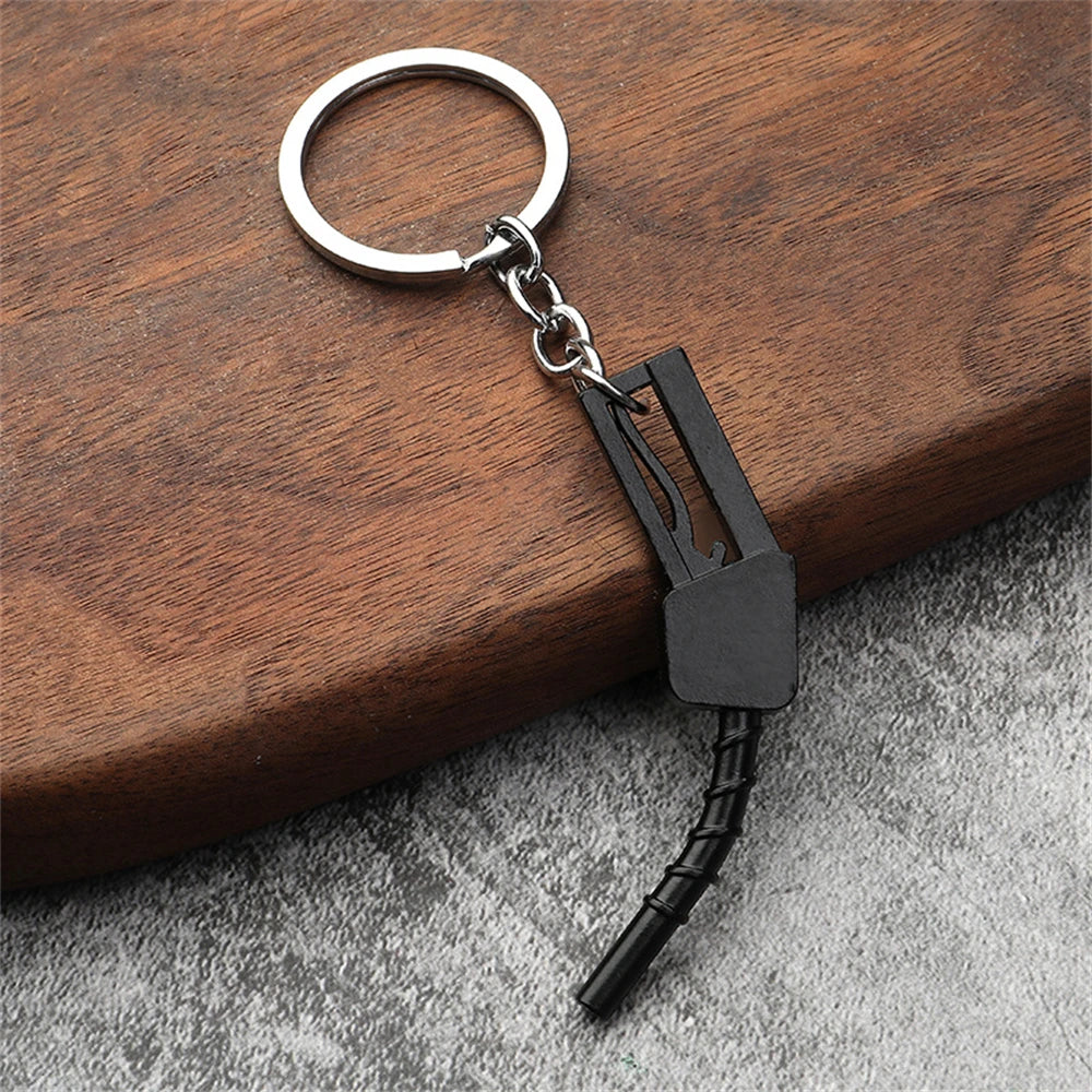 Creative Unique Disc Brake Keychain Wheel Rim Metal Racing Keyring Car Motorcycle Keychain Souvenir Gift Waist Buckle Pendant