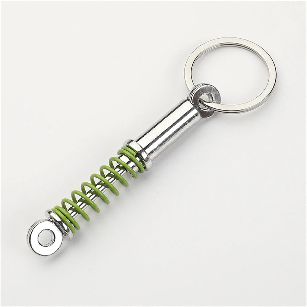 Creative Unique Disc Brake Keychain Wheel Rim Metal Racing Keyring Car Motorcycle Keychain Souvenir Gift Waist Buckle Pendant