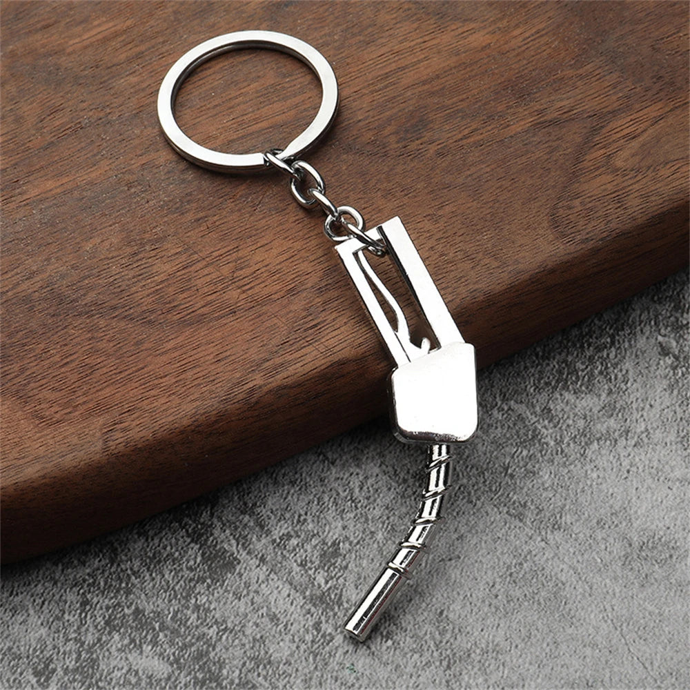 Creative Unique Disc Brake Keychain Wheel Rim Metal Racing Keyring Car Motorcycle Keychain Souvenir Gift Waist Buckle Pendant