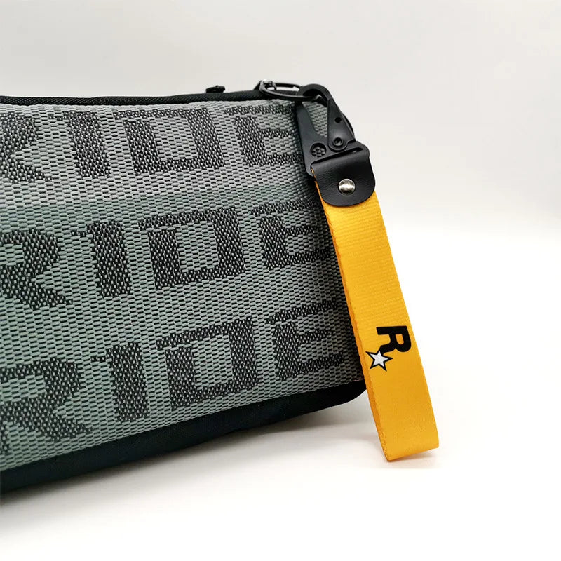 New High-Quality JDM Racing Keychain Nylon Keychain Auto Key Tags Auto Parts Car Motorcycle Accessories