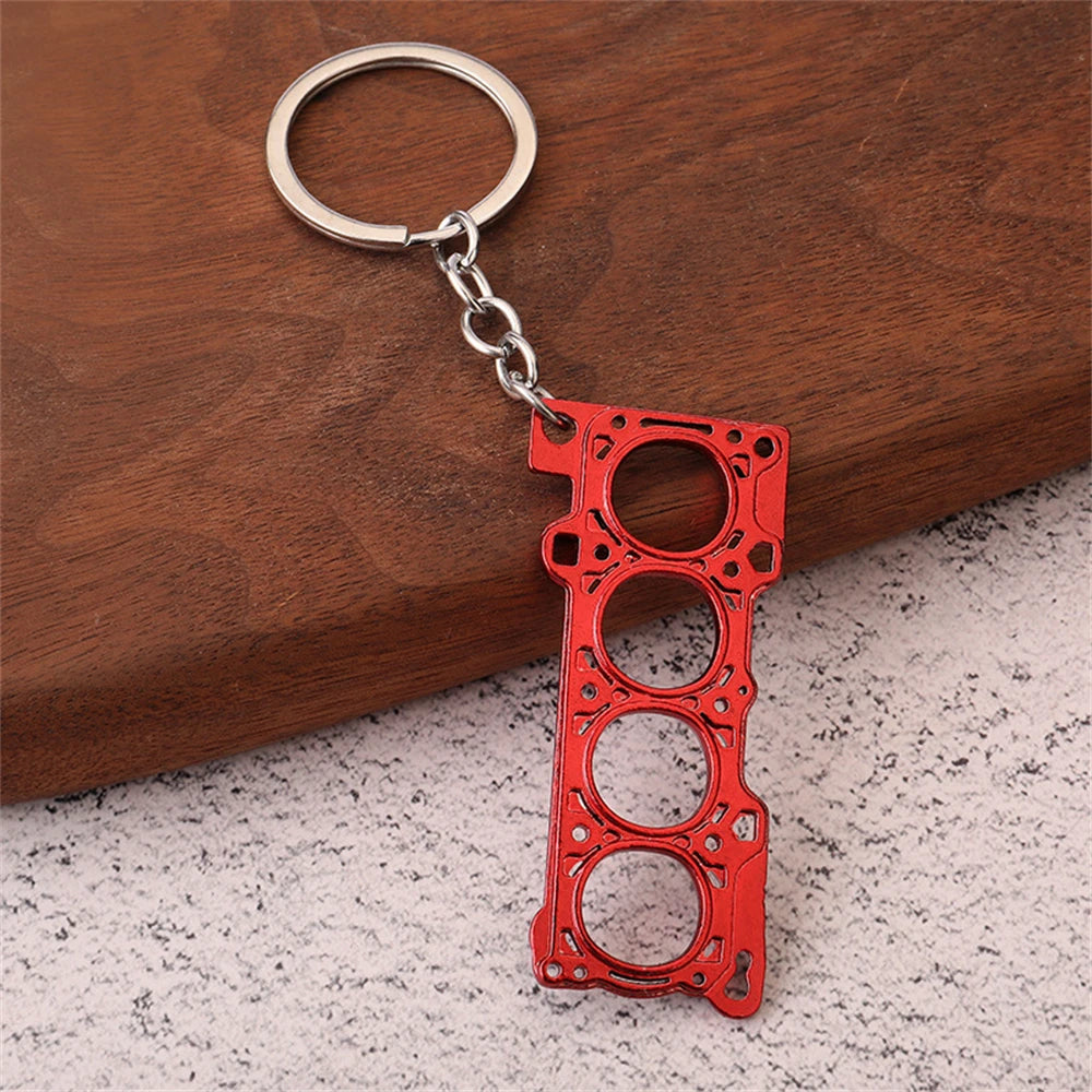 Creative Unique Disc Brake Keychain Wheel Rim Metal Racing Keyring Car Motorcycle Keychain Souvenir Gift Waist Buckle Pendant