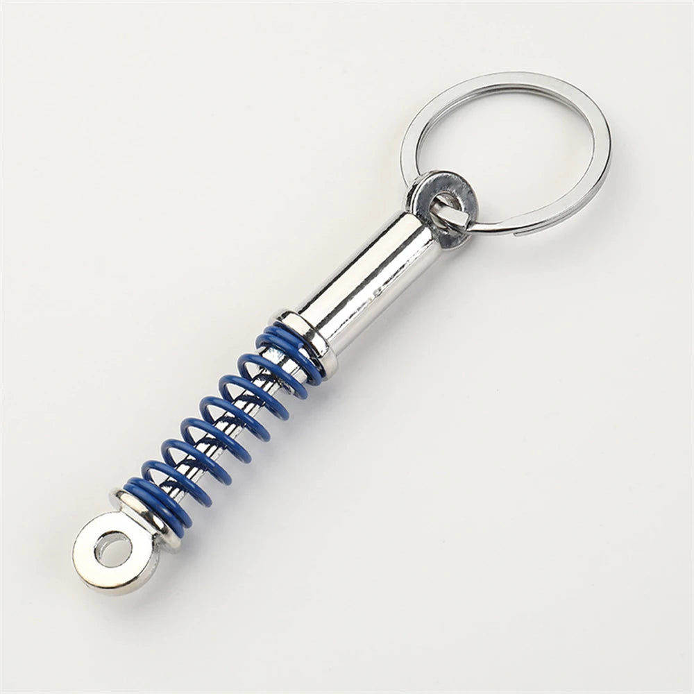 Creative Unique Disc Brake Keychain Wheel Rim Metal Racing Keyring Car Motorcycle Keychain Souvenir Gift Waist Buckle Pendant