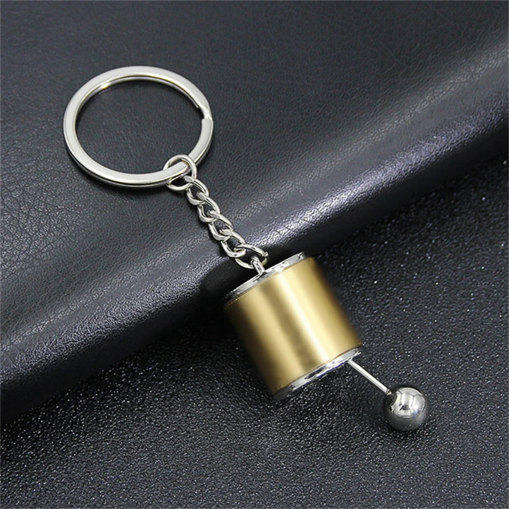 Creative Unique Disc Brake Keychain Wheel Rim Metal Racing Keyring Car Motorcycle Keychain Souvenir Gift Waist Buckle Pendant